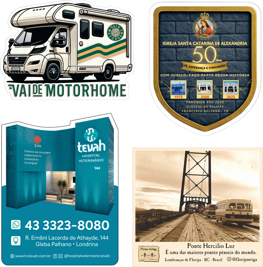 Ímã com QR Code