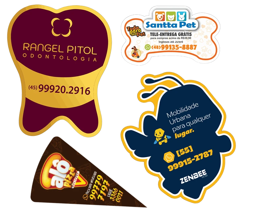 Ímã com Corte Personalizado